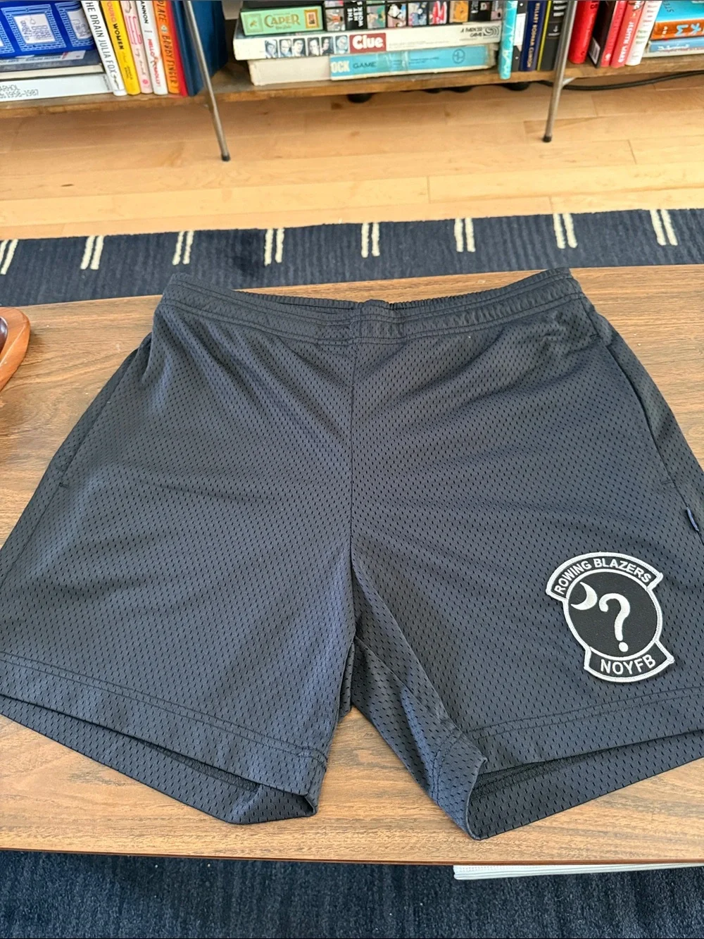 Rowing Blazers Men’s Black Athletic Mesh Shorts